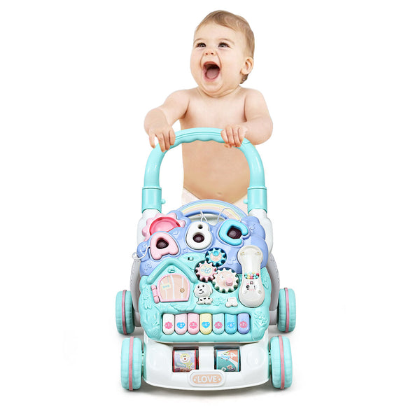 baby sit to stand activity center