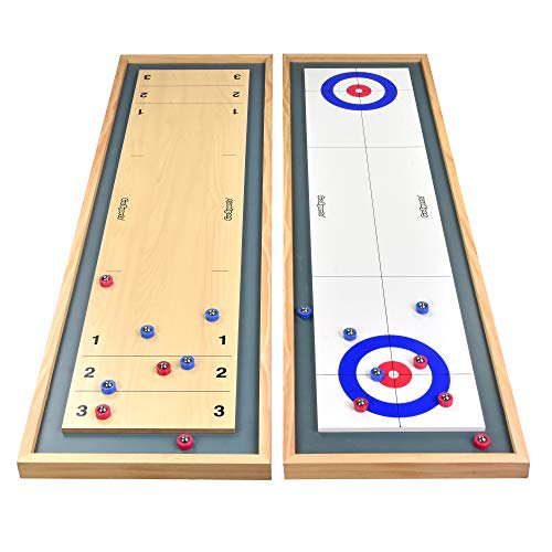 Photo 1 of GoSports Shuffleboard And Curling 2 In 1 Board Game
