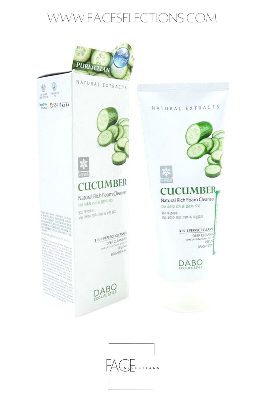 Cucumber Natural Rich Foam Cleanser