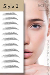 AMAZING 4D EYEBROW TATTOO STICKERS