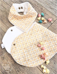 bib and burp cloth set