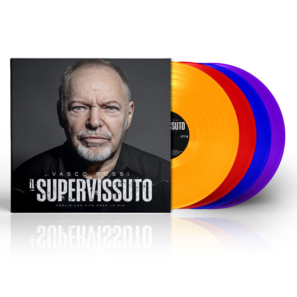 Box 4 Vinili IL SUPERVISSUTO di Vasco Rossi  Universal Music Shop –  Universal Music Italia