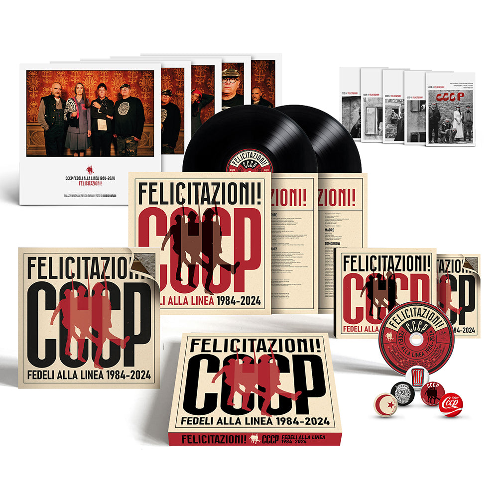 Box Deluxe FELICITAZIONI! di CCCP – Fedeli Alla Linea