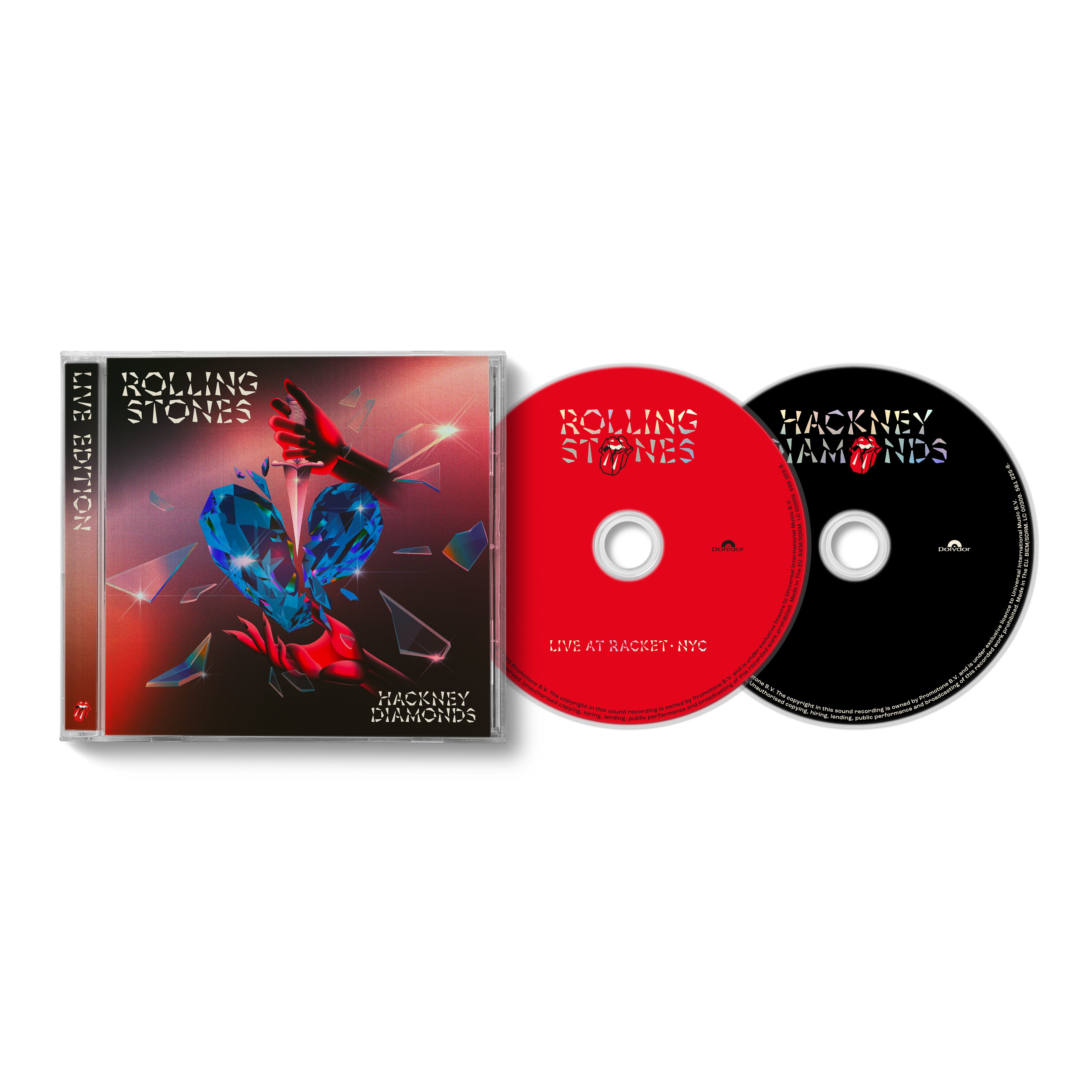 2CD Hackney Diamonds Live Edition dei The Rolling Stones