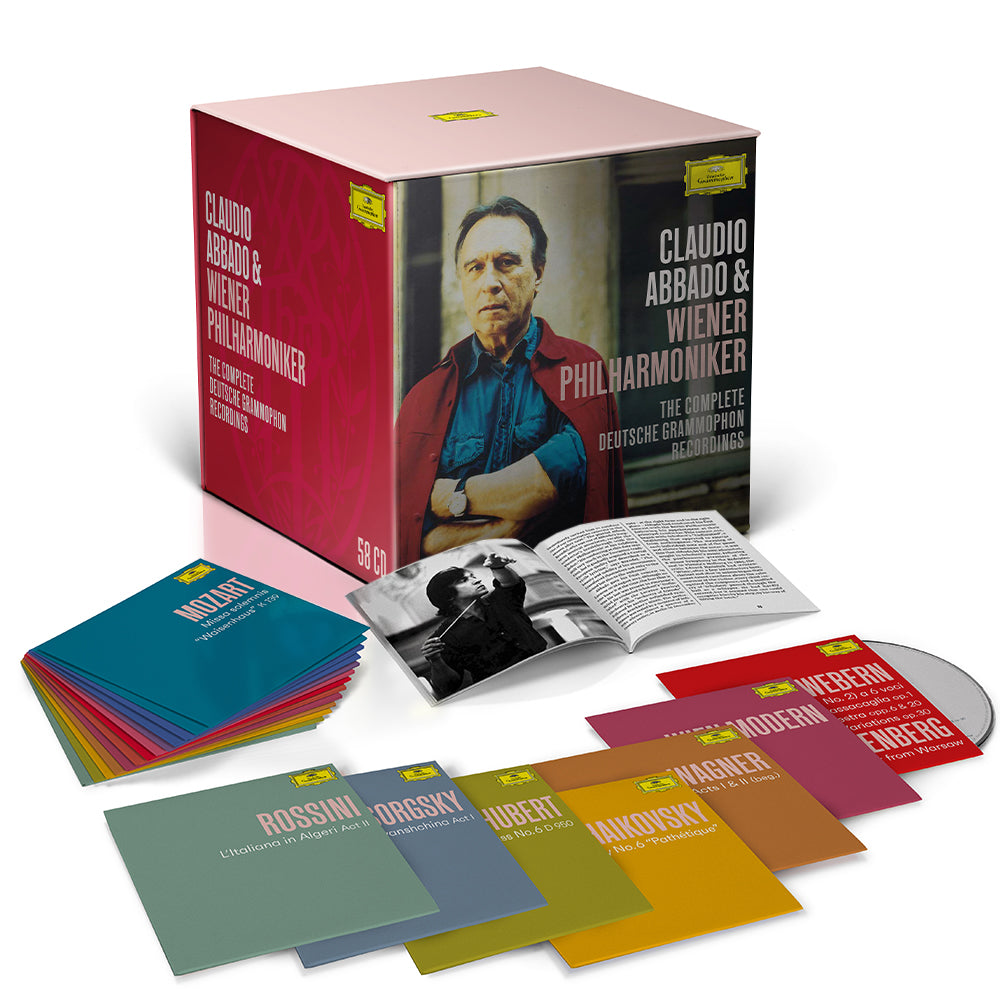 Box 58 CD The Complete Deutsche Grammophon Rec. di Claudio Abbado