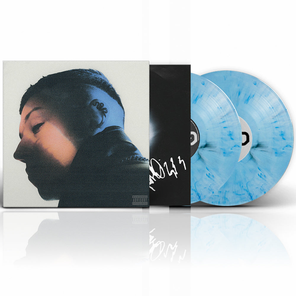 LAZZA SIRIO DOPPIO Vinile 2 LP Colorato Autografato Sfera Ebbasta