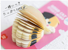 cat sticky notes