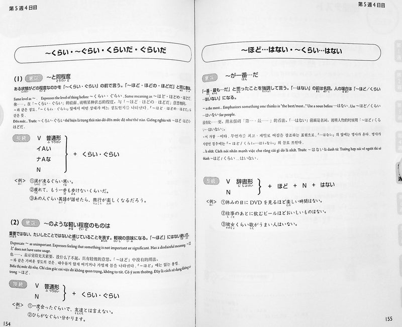 Study in 45 days JLPT N2 Grammar OMG Japan