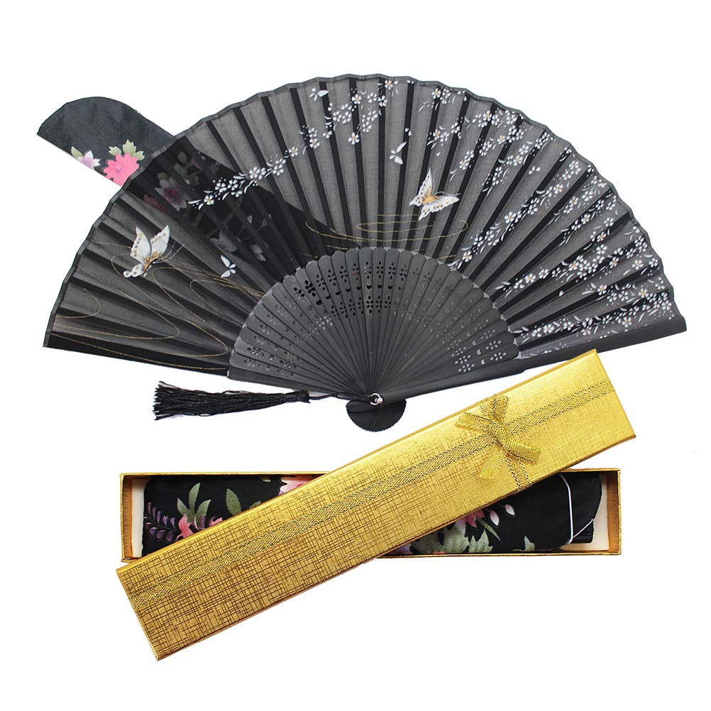 japanese silk fan