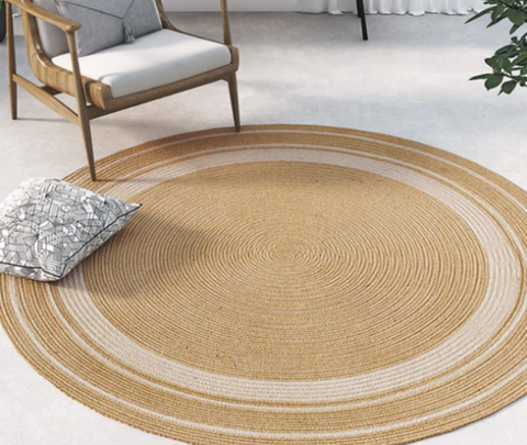 地毯好物推薦-黃麻編織地毯