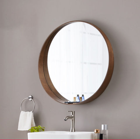 在挑選浴室鏡子時應注意與洗手台的比例和尺寸