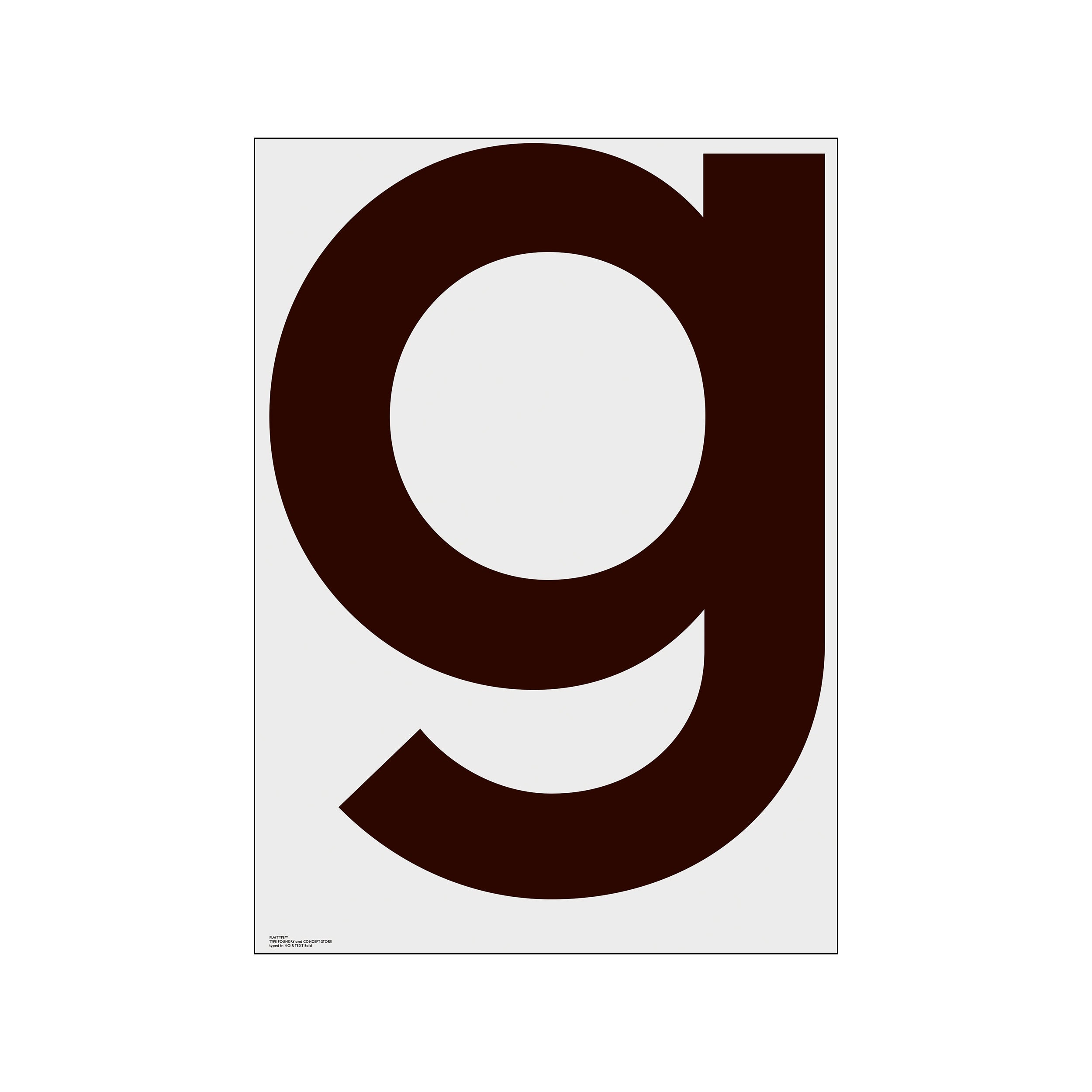 GREY-g 丹麥進口藝術設計字母掛畫海報