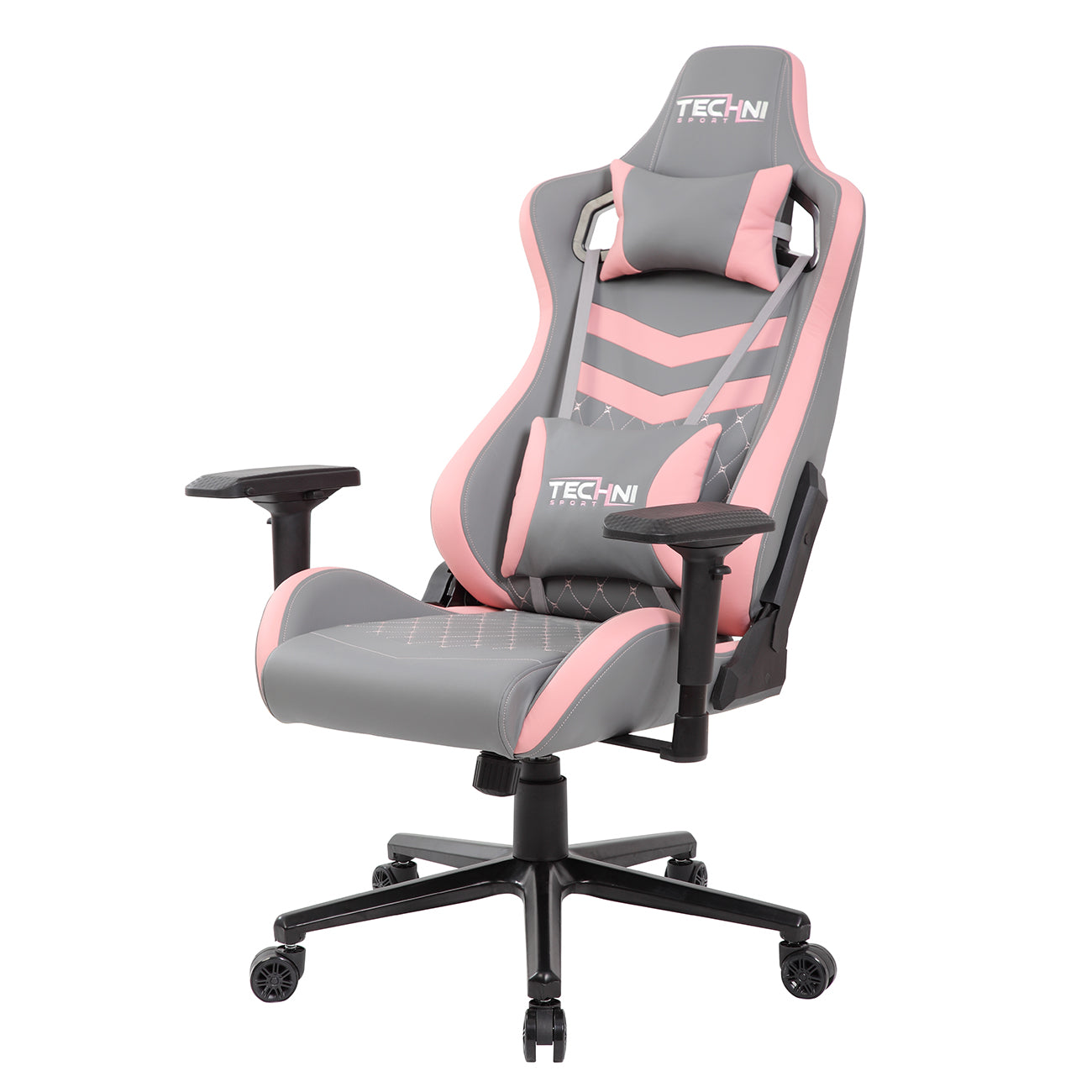 techni pink gaming chair