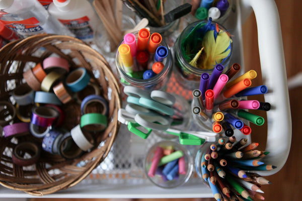 The Art Cart: How we store our art supplies – Brighter Day Press