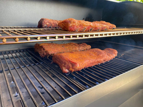 Spareribs vom Woodwind Camp Chef