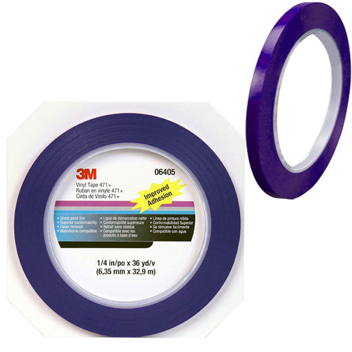 3M™ Blue Fine Line Vinyl Tape - 1/8 inch — Midwest Airbrush Supply Co