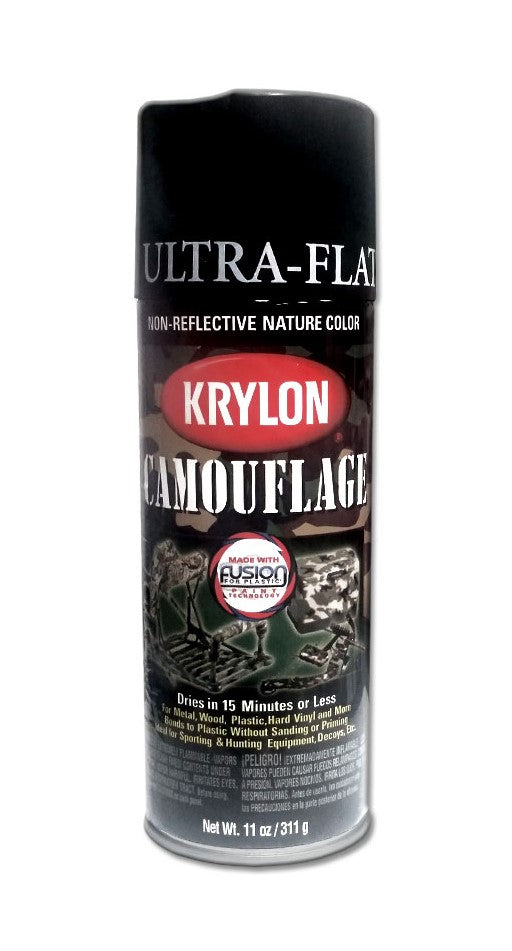 Krylon Camouflage spray paint 