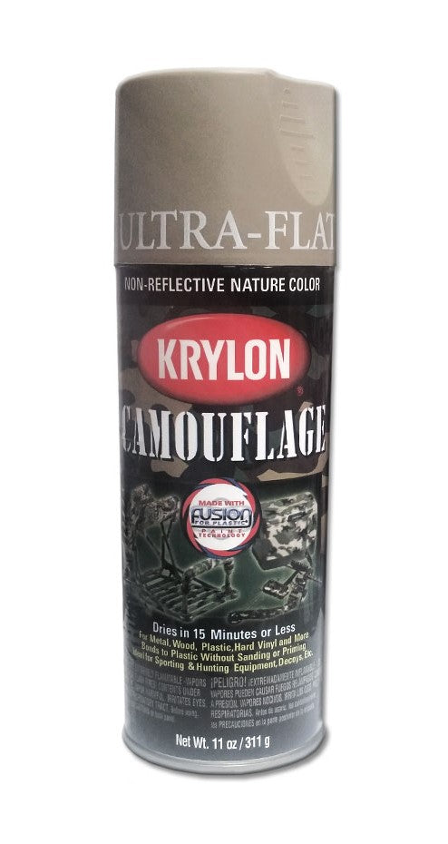 Krylon 4290 Camouflage Paint Black Aerosol — WeGotAutoPaint