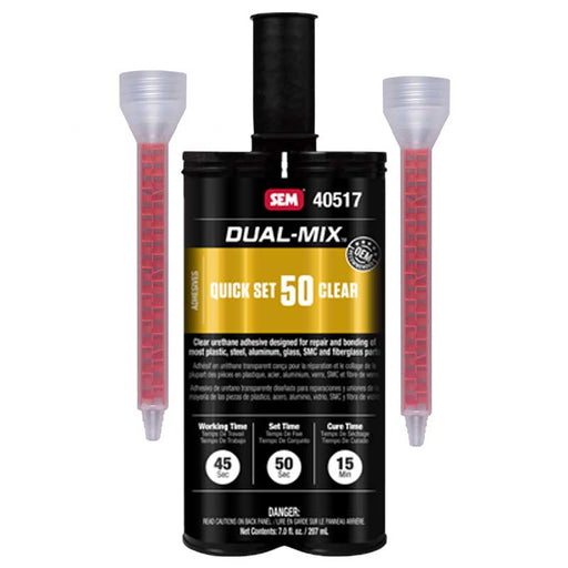 SEM 7oz Dual Mix Multi Purpose Auto Body Panel Bonding Adhesive