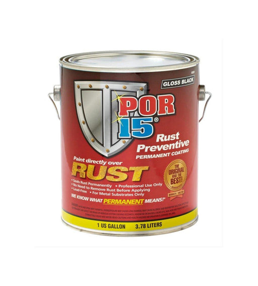 POR-15 45004 Rust Preventive Paint Gloss Black Quart