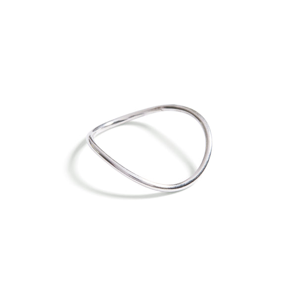 thin curve ring