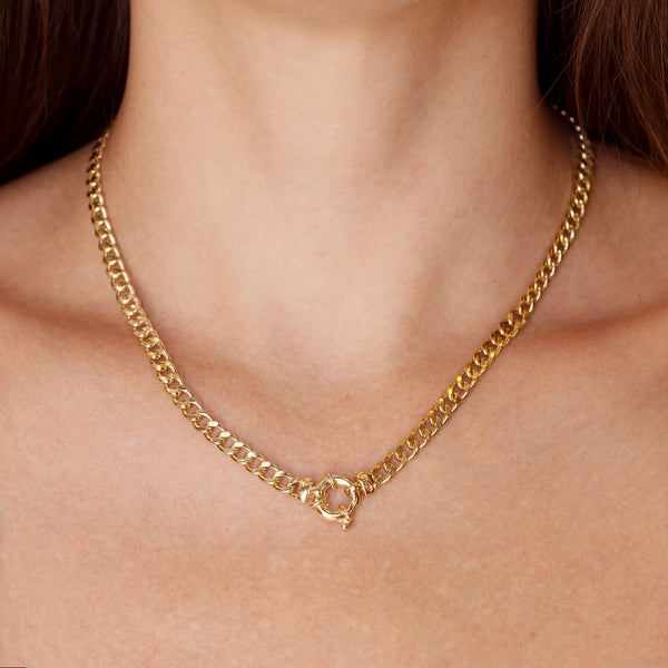 chunky chain necklace