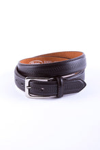 Load image into Gallery viewer, Brown - Patterned Leather Belt 5028

