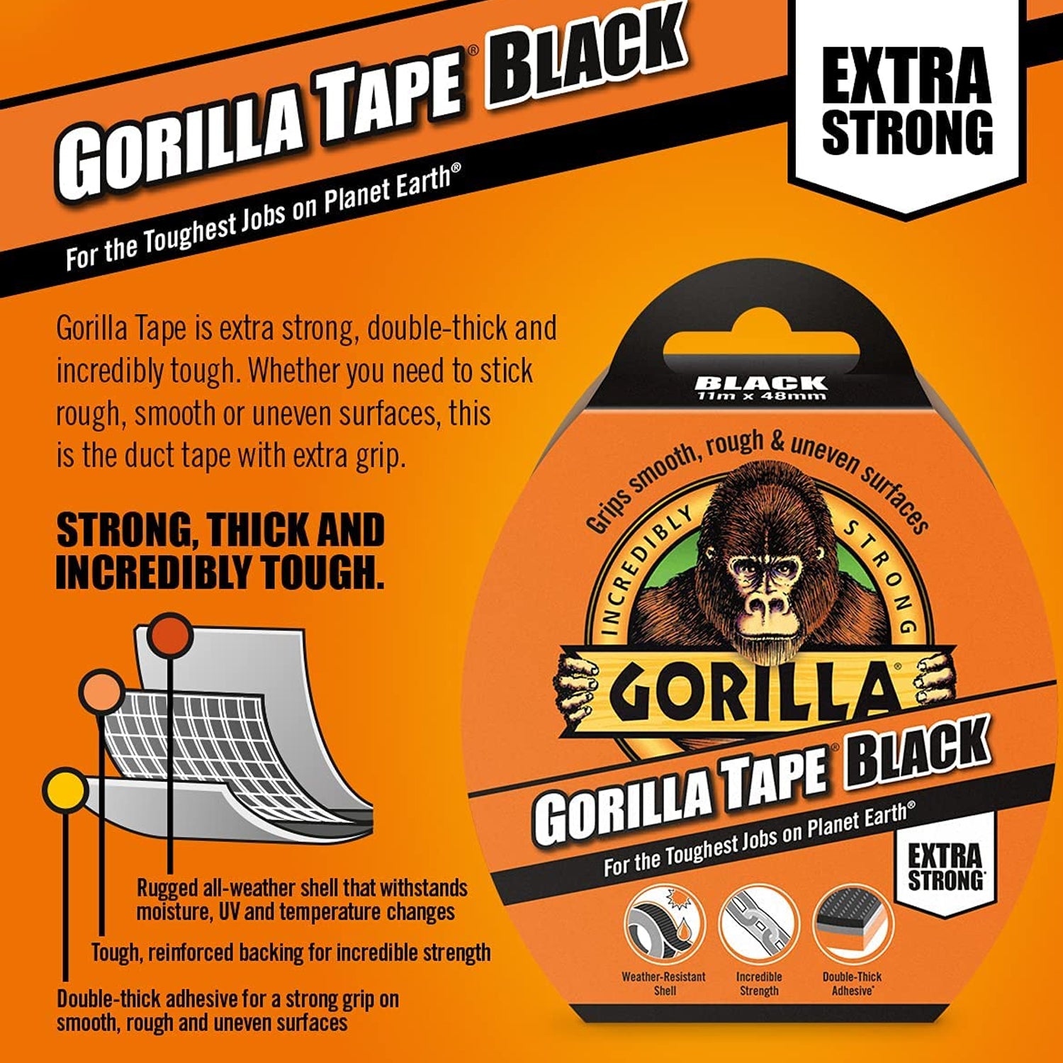 gorilla tape tape