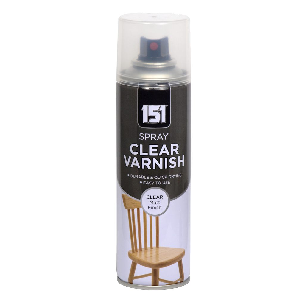 Clear Matt Varnish Spray 200ml | Spray On Top Coat Crystal Clear Matt ...