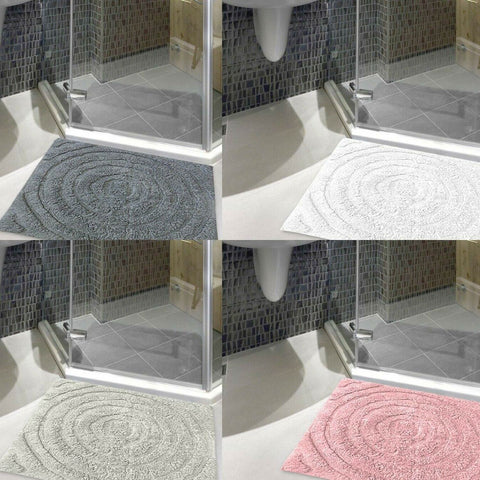 100 Cotton Square Shower Mat 50 X 50cm Country Club