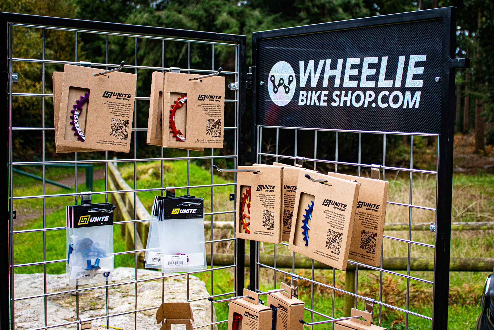 Wheelie Bike Shop Michael Maiden Owner Pop Up Shop Puddletown Forest Burgtec Unite Muc-off