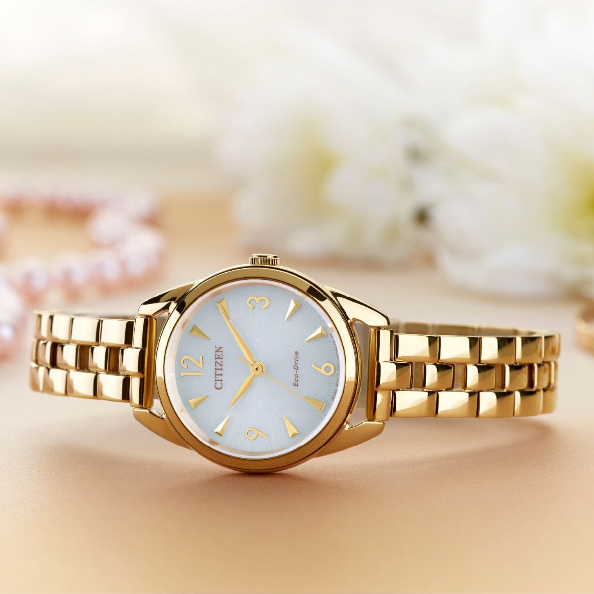 Citizen Ladies Watch - Drive LTR Mini Gold Watch - Cahalan Jewellers