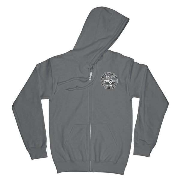 Brantford Area Jeep & Off Road Club Text Logo Zip Up Hoodie – Fat Dave