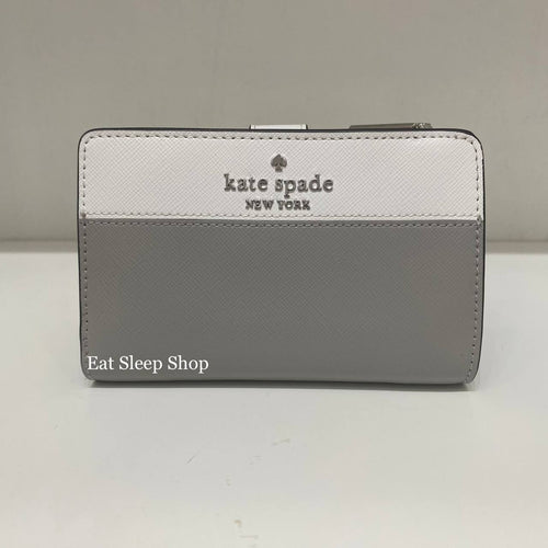 Kate Spade Staci Cameron Colorblock Large Slim Bifold Wallet