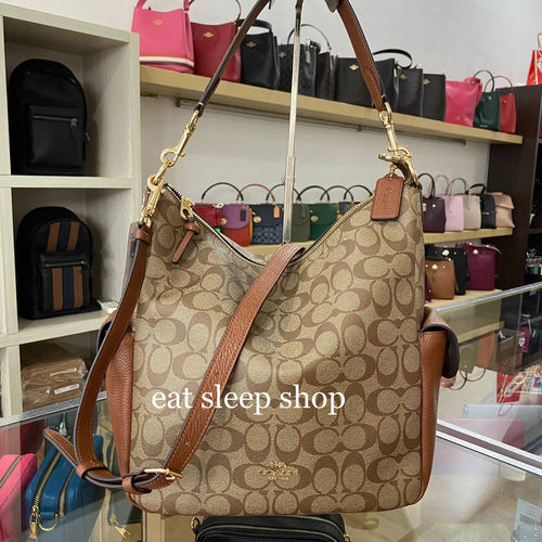  Coach Bag Shoulder Coach Outlet Signature PVC Leather Penny  Shoulder Bag / 2-Way Bag C1523 IMS5U n201101 : Clothing, Shoes & Jewelry