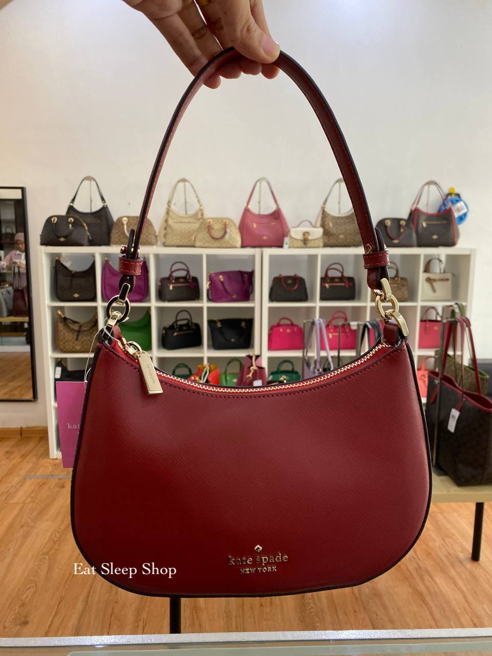 2021年レディースファッション福袋 kate spade staci saffiano satchel bag 