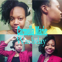 carmella marie youngstown ohio natural hair company: pin curls on natural hair results