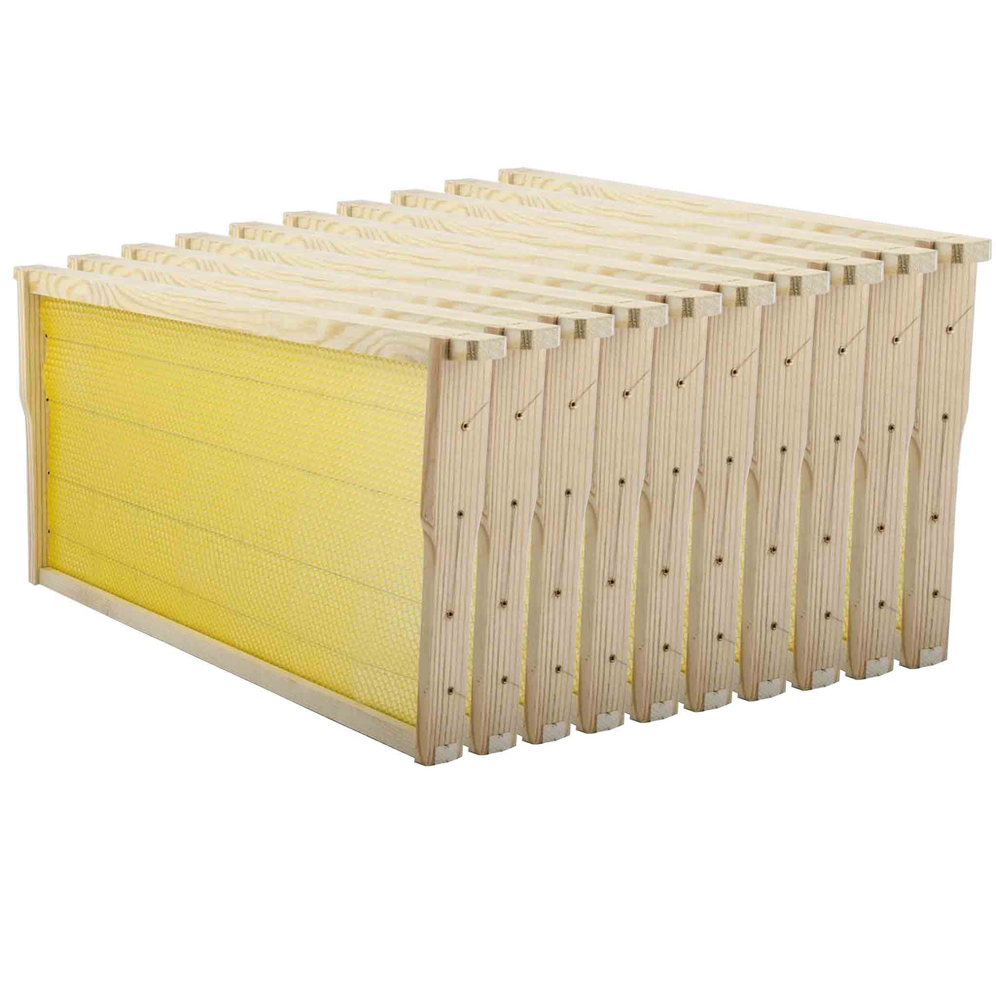 Commercial Grade Wooden Full Depth Beekeeping Frames