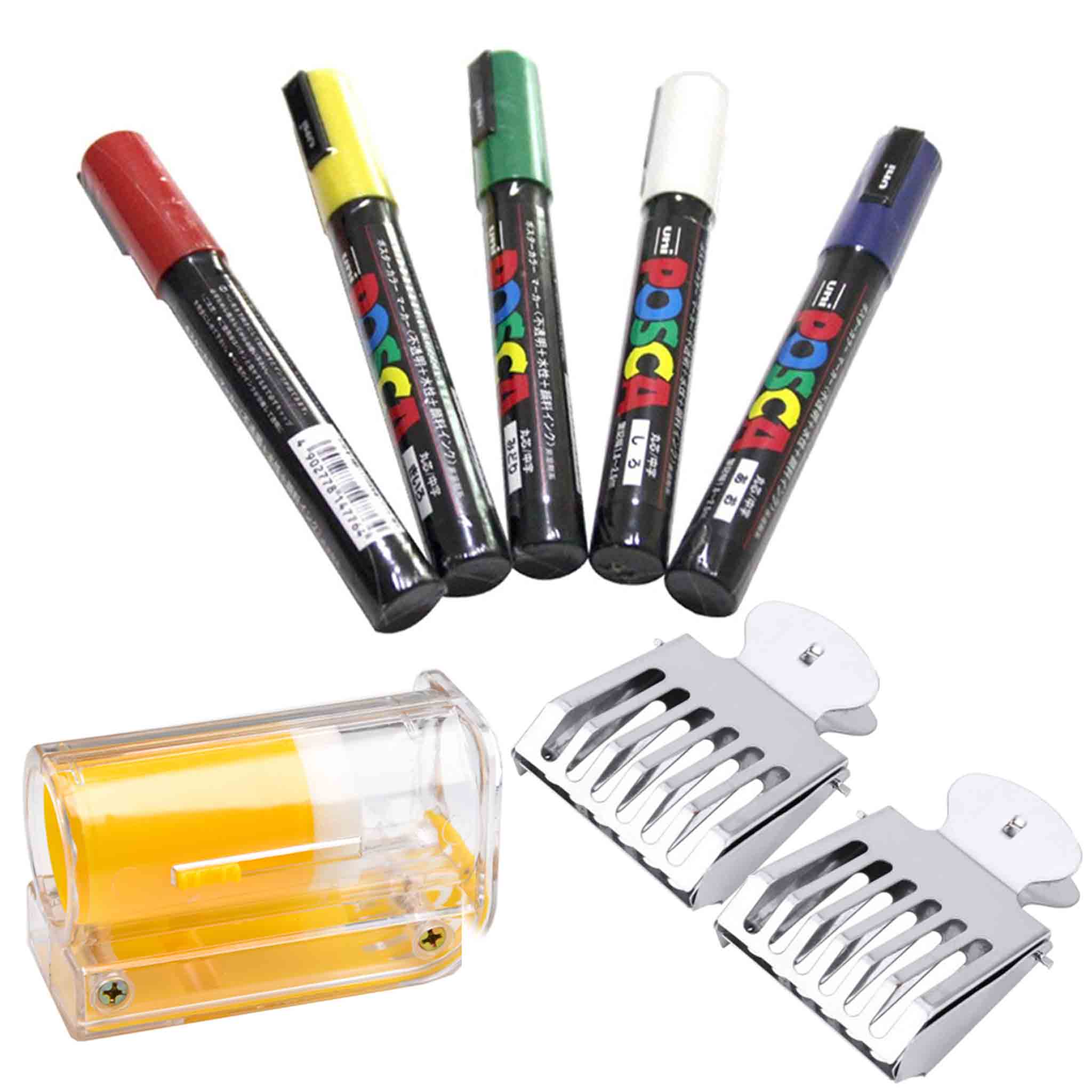 White Posca Water Based, Non Toxic Paint Pen Marker for Marking Queen Bees  Safely with a White Dot