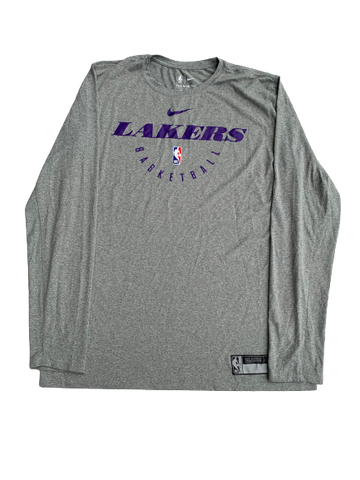 lakers nike long sleeve