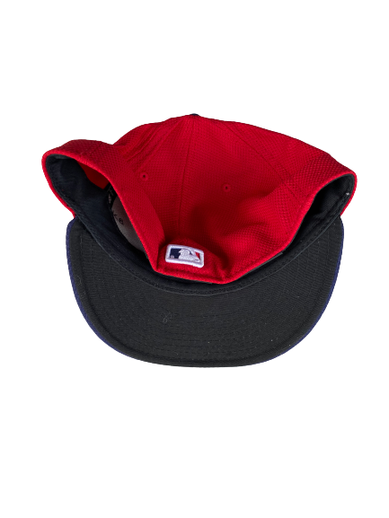 Kevin Bradley Cleveland Indians Game Hat (Size 7 3/8) – The Players Trunk
