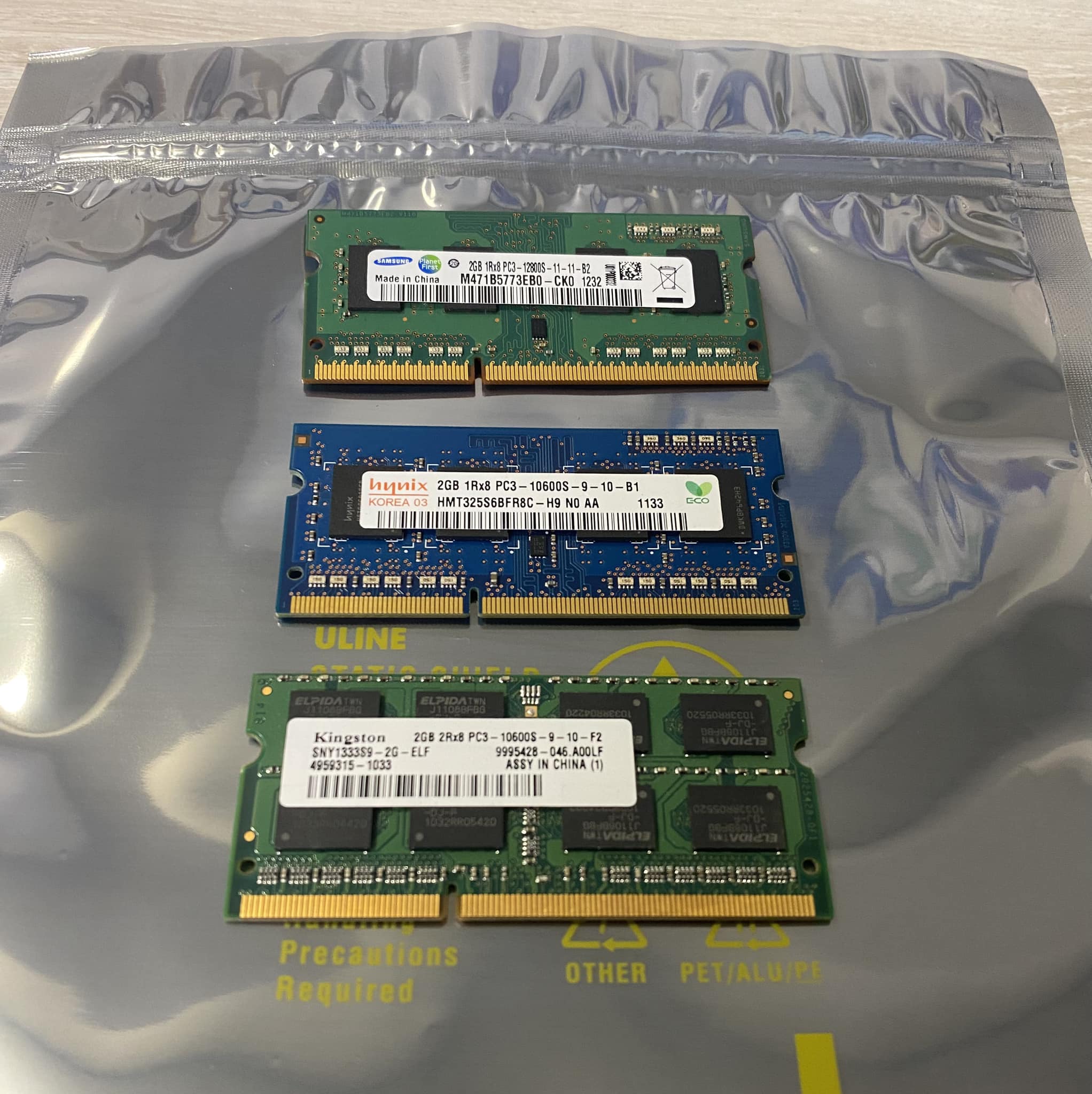 mero inteligente lapso Memoria RAM DDR3 2gb Laptop AIO Sodimm 1066MHz, 1333MHz, 1600MHz – Alfa  Ventas