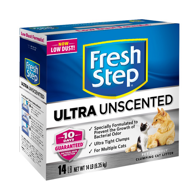 fresh step unscented ultra multi cat litter 42 lbs