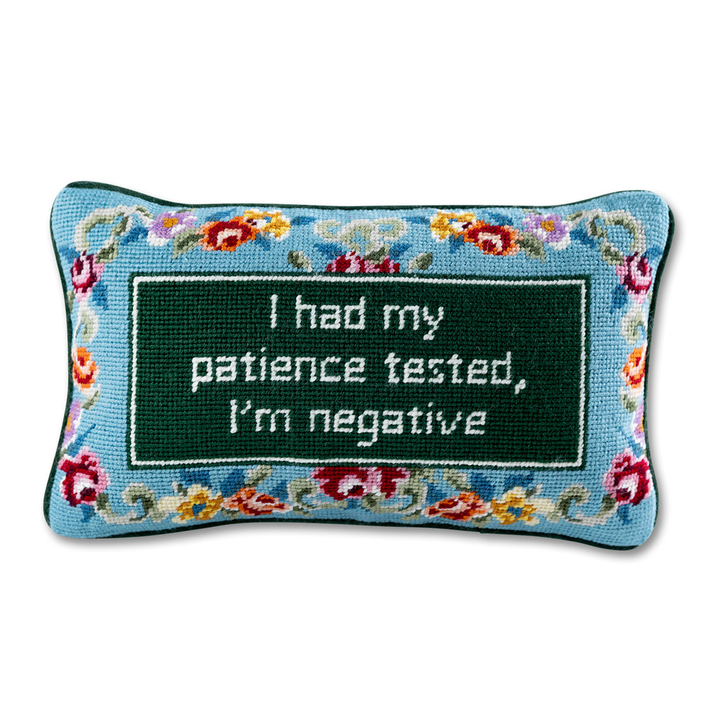 Furbish Studio - Whoop There It Is Needlepoint Pillow