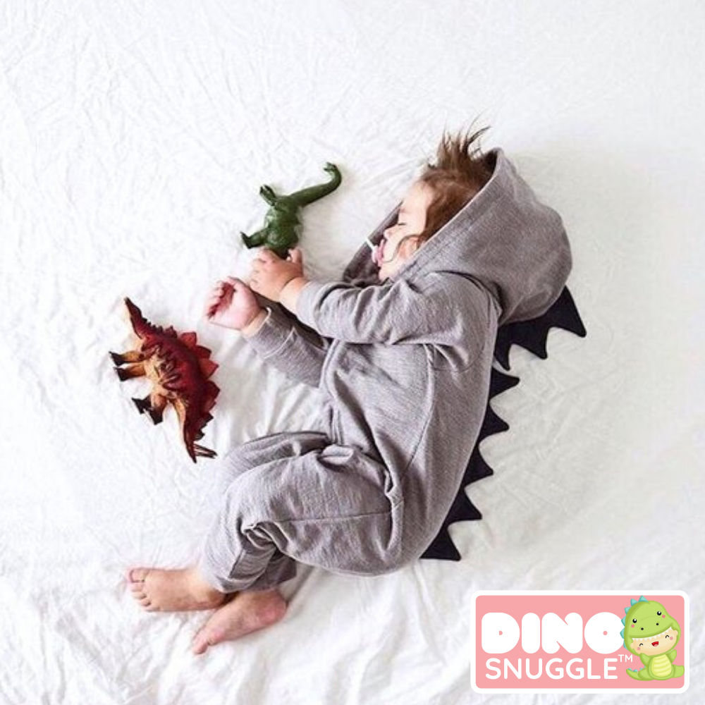 dinosaur romper suit