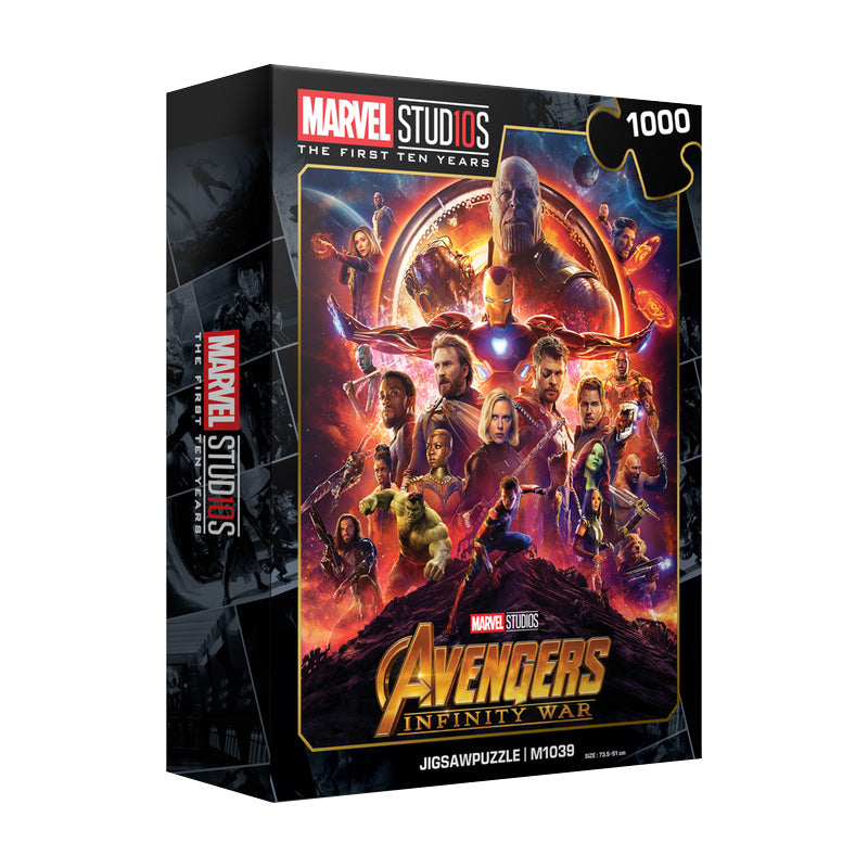 Dispuesto longitud Aflojar 1000Piece Puzzle Marvel Avengers Infinity War Poster – PuzzleGallery