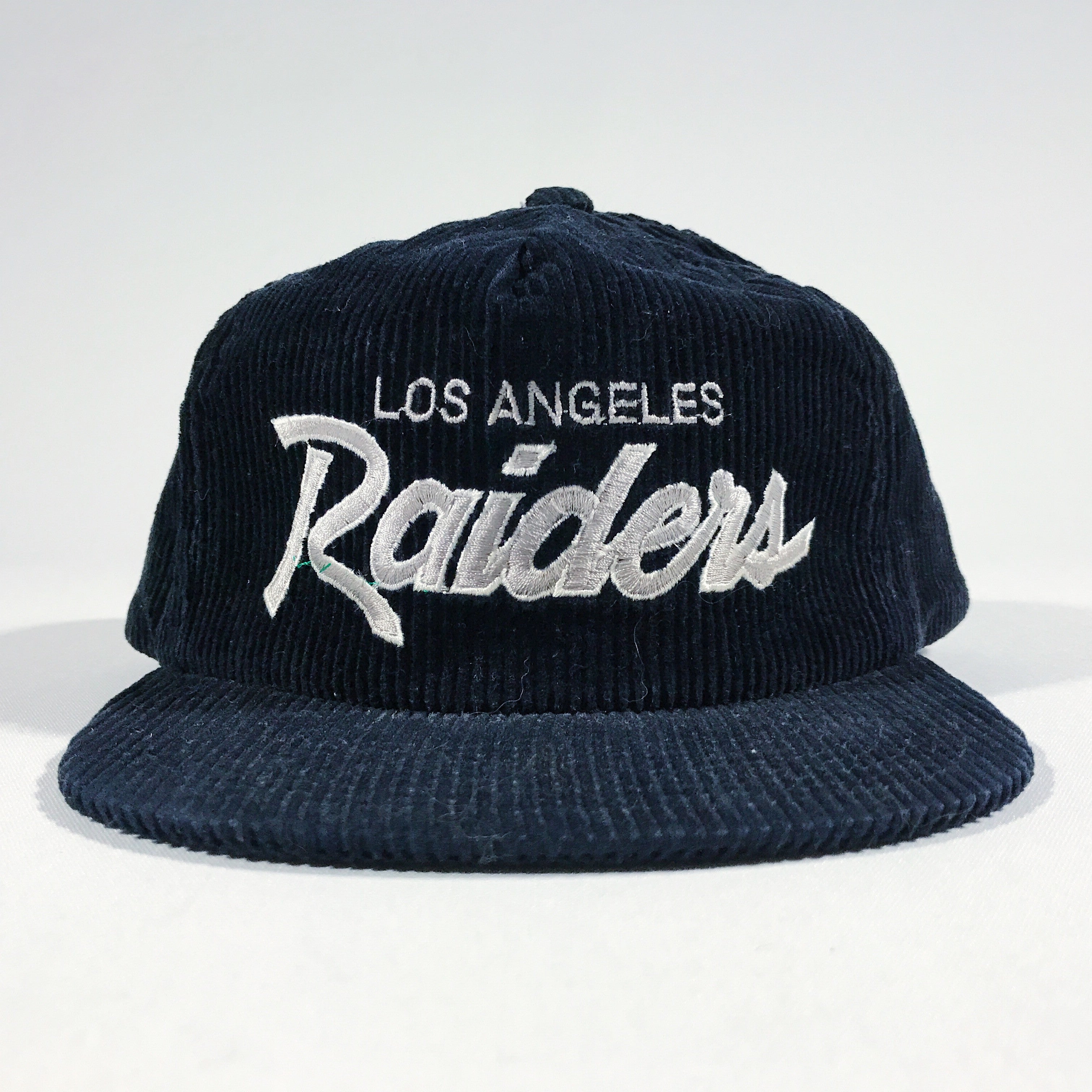 los angeles raiders corduroy hat