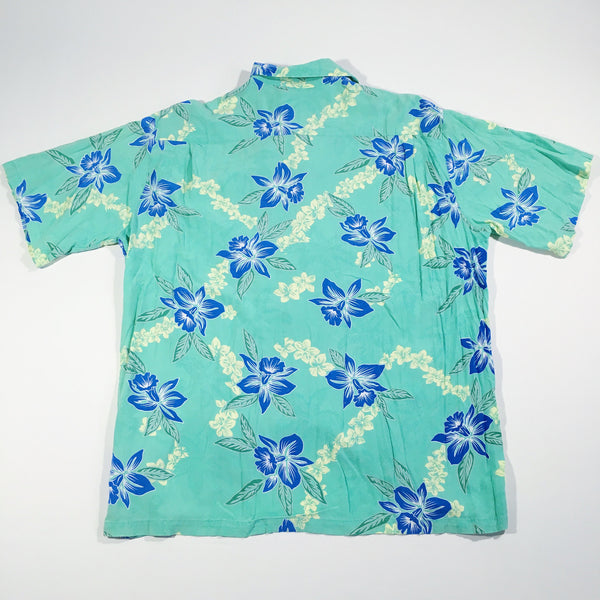 Hilo Hattie Seafoam Hawaiian Shirt – VINTAGE STRAINS