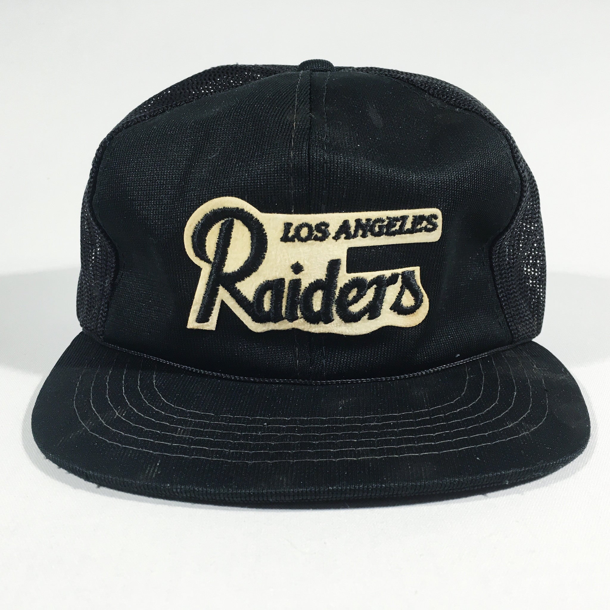 Los Angeles Raiders Mesh Snapback – VINTAGE STRAINS