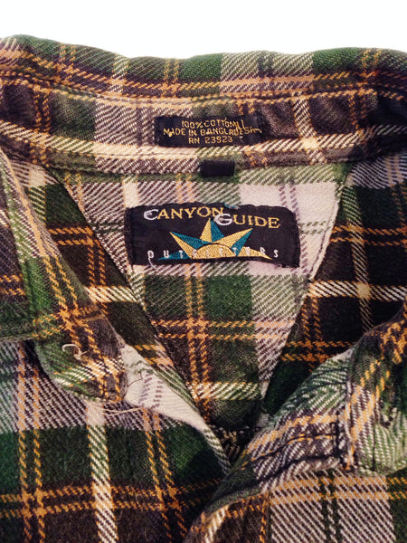 Canyon Guide Outfitters Flannel Button-Up – Vintage Strains
